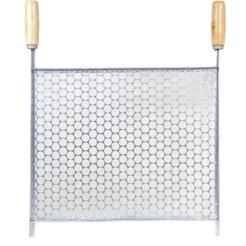 Grelha para Churrasco Em Tela Moeda MDL 48x40cm