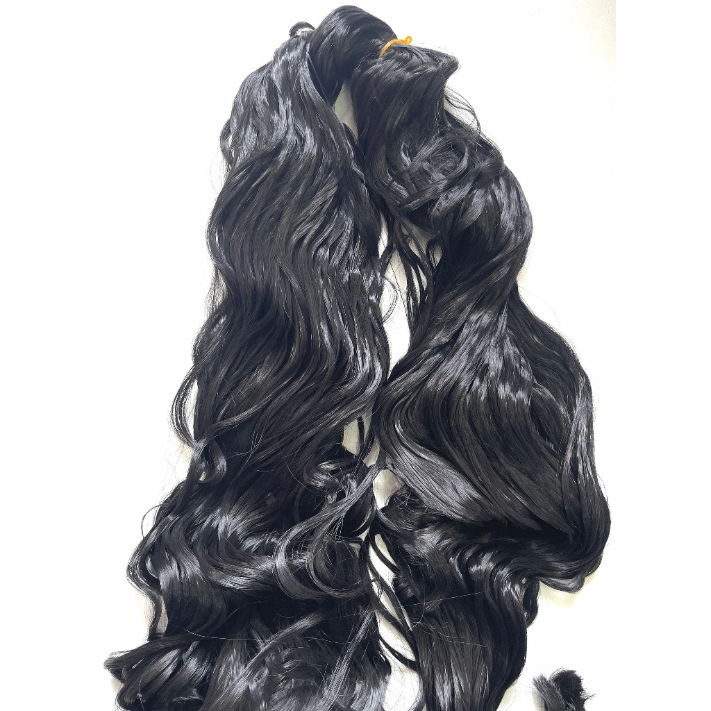 Cabelo Sintético Solto no Elástico fio a fio - 1,2m - 460g+