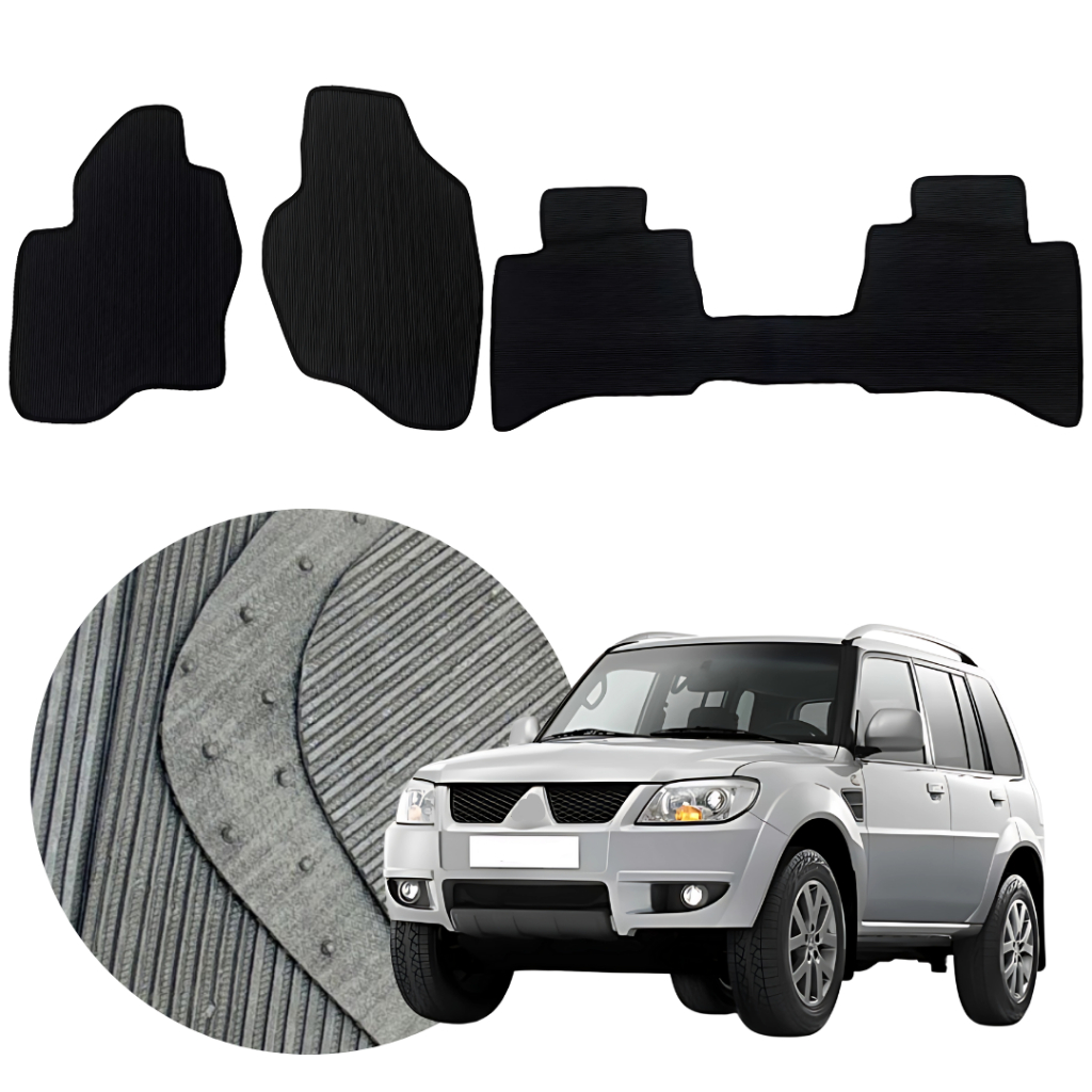 Jogo de Tapete Para Pajero TR4 2003 a 2014 PVC Borracha Sob Medida Jogo Completo