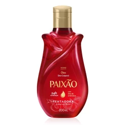 Óleo Corporal de Amêndoas Paixão Tentadora Ameixa Rubi 200ml