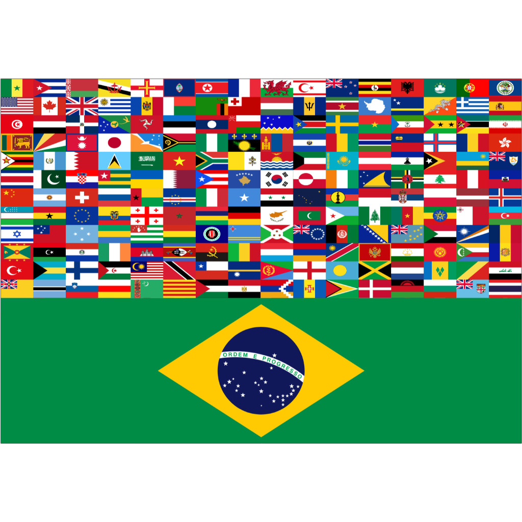 Bandeiras de Paises para Culto de Missoes: Onde Comprar | BuscaProdutos