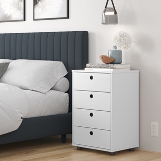 Mesa De Cabeceira Classic e Armario De Escritório Multiuso 4 Gavetas Diversas Cores em Oferta na Shopee