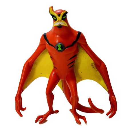 Boneco Alien Force Arraia Jato Bandai Ben 10