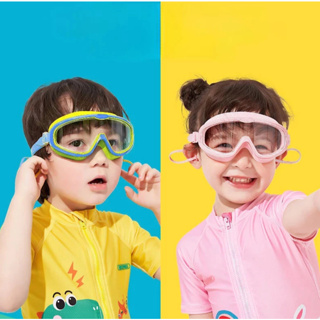 Óculos Natação Infantil Com Protetor Auricular Protetor De Ouvido Anti - Nevoeiro em Oferta na Shopee