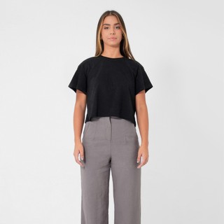 Cropped Feminino Regular Basic Streetwear em Oferta na Shopee