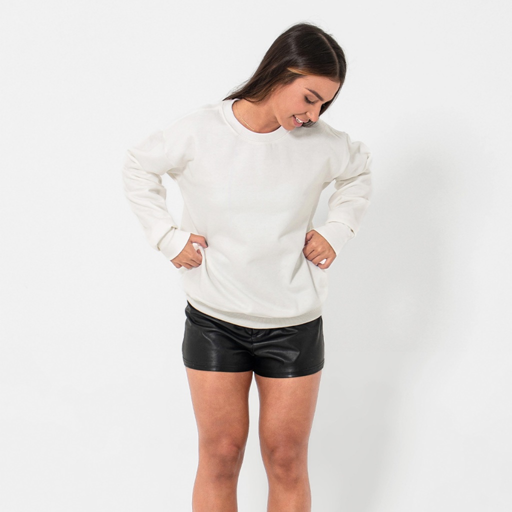 Moletom Blusão Streetwear Unissex 2 Cabos Off White - Men Clothes