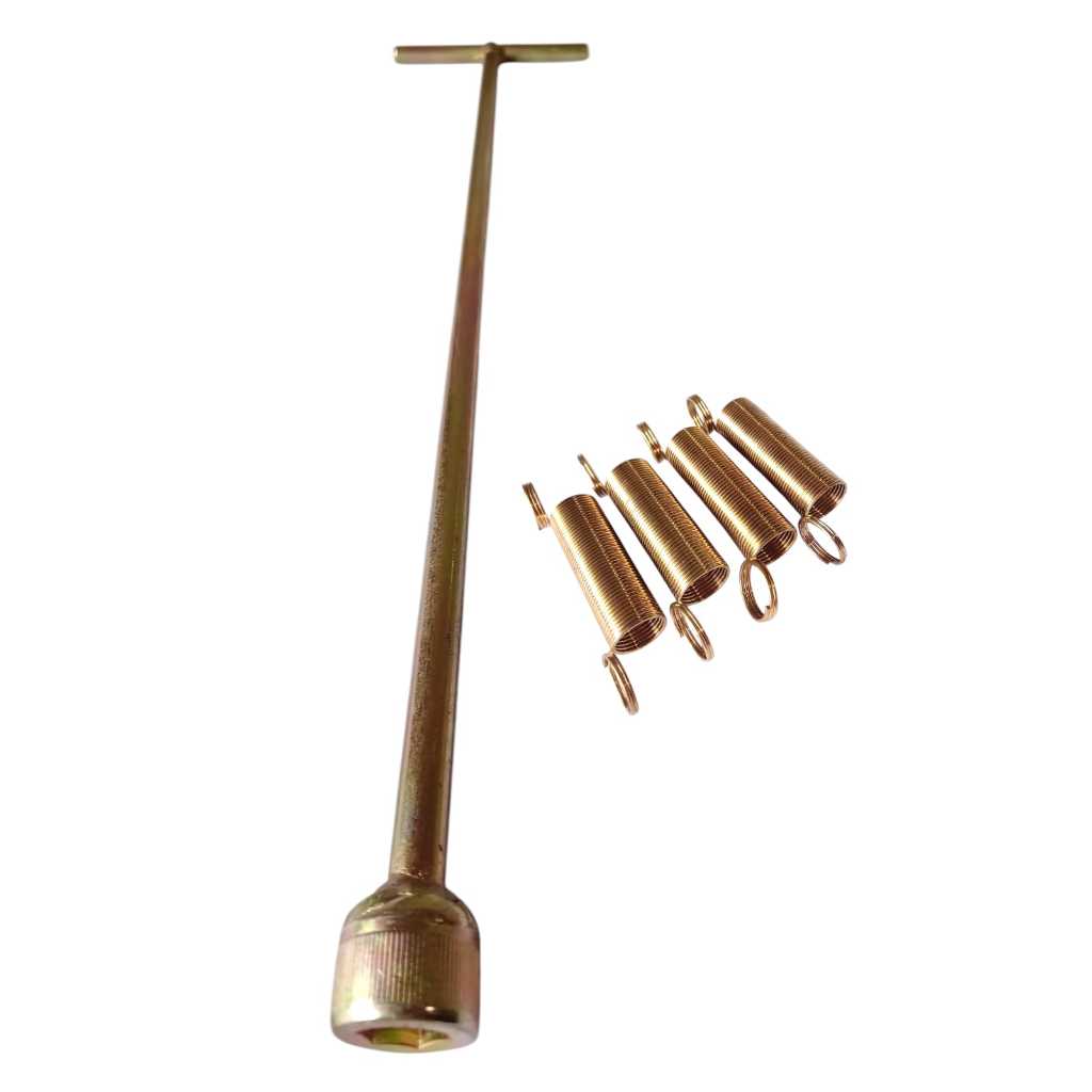 Kit Chave T 4 Molas De Suspensão Lavadora Electrolux LM06 LM08 LT12