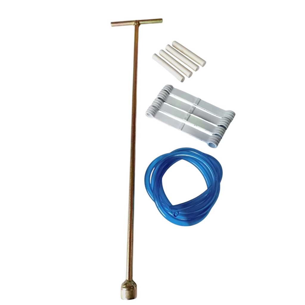 Kit Chave T Mangueira Pressostato Nível 1 Metro 4 Tirantes 4 Rolestes Brastemp