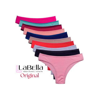 KIt 05 e 10 Calcinha Juvenil Infantil Confortável Algodão Viés Tanga Forro 100% Algodão C-01 em Oferta na Shopee