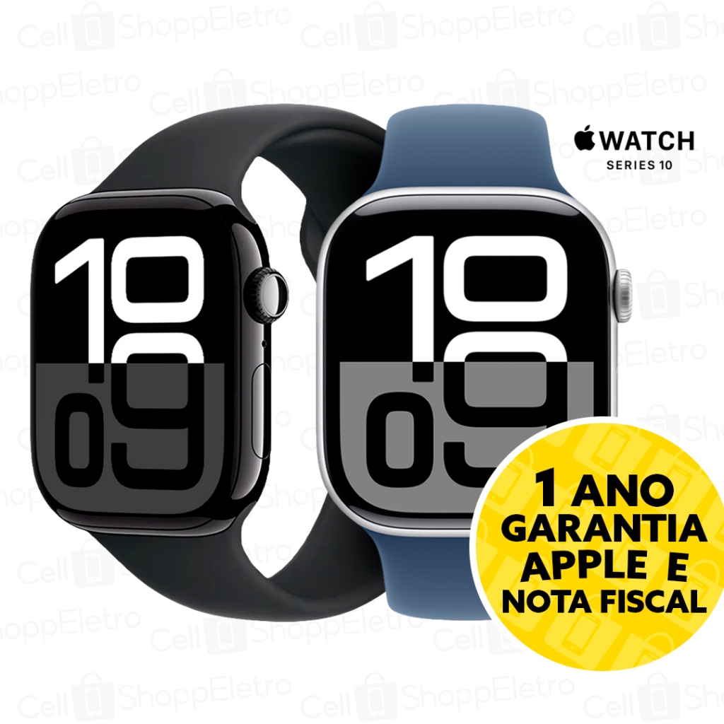 Relógio Apple Watch Series 10 S10 GPS 42mm 46mm 1 Ano Garantia com Nota Fiscal