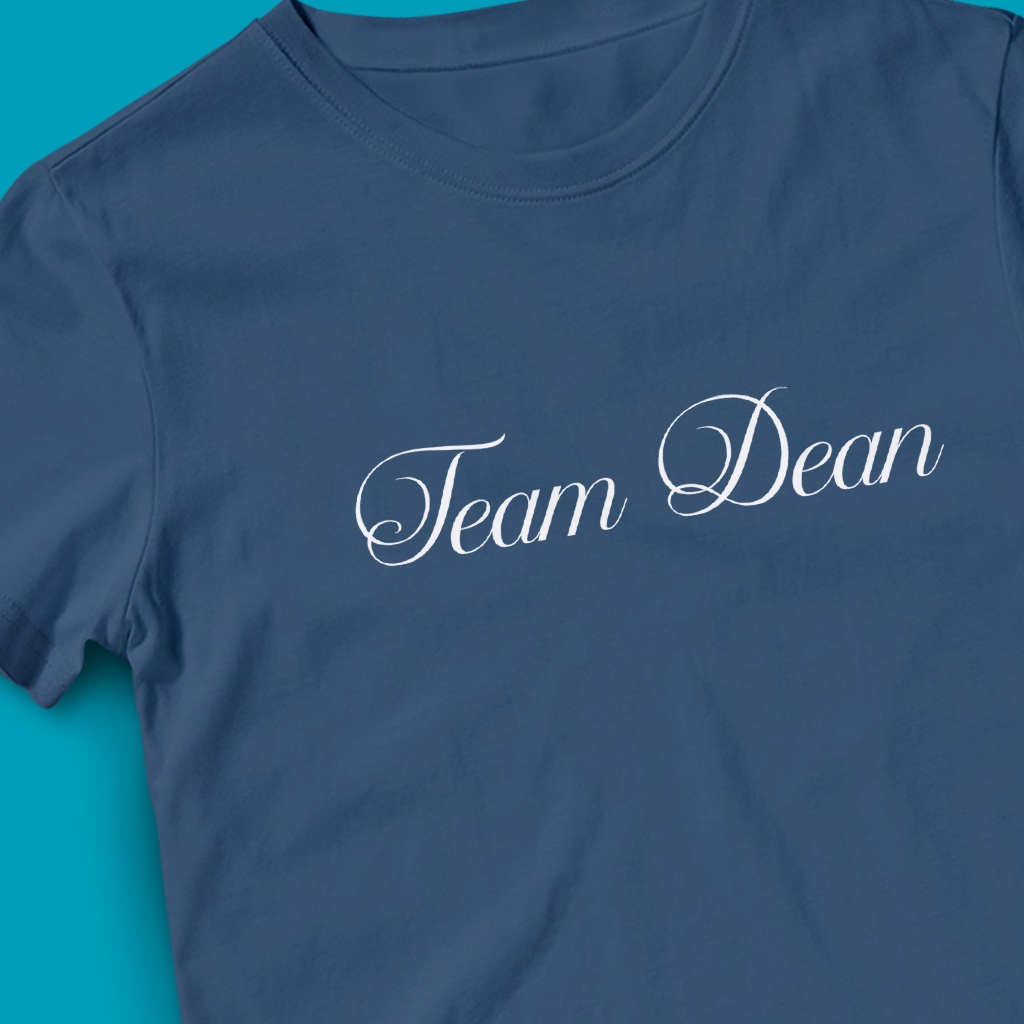 Camiseta Team Dean (Gilmore Girls) de Algodão Unissex