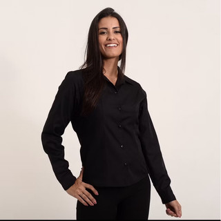 Camisa Social Feminina Manga Longa direto da fábrica