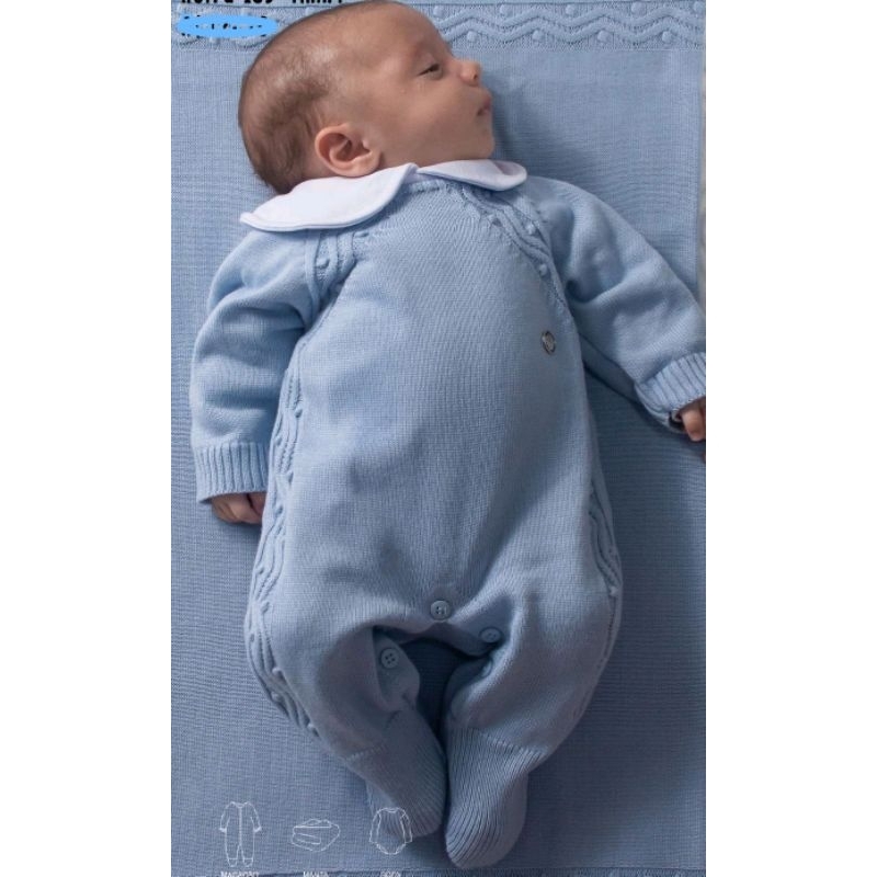 Conjunto saida maternidade completa recem nascido menino menina 3 peças manta body e macacão