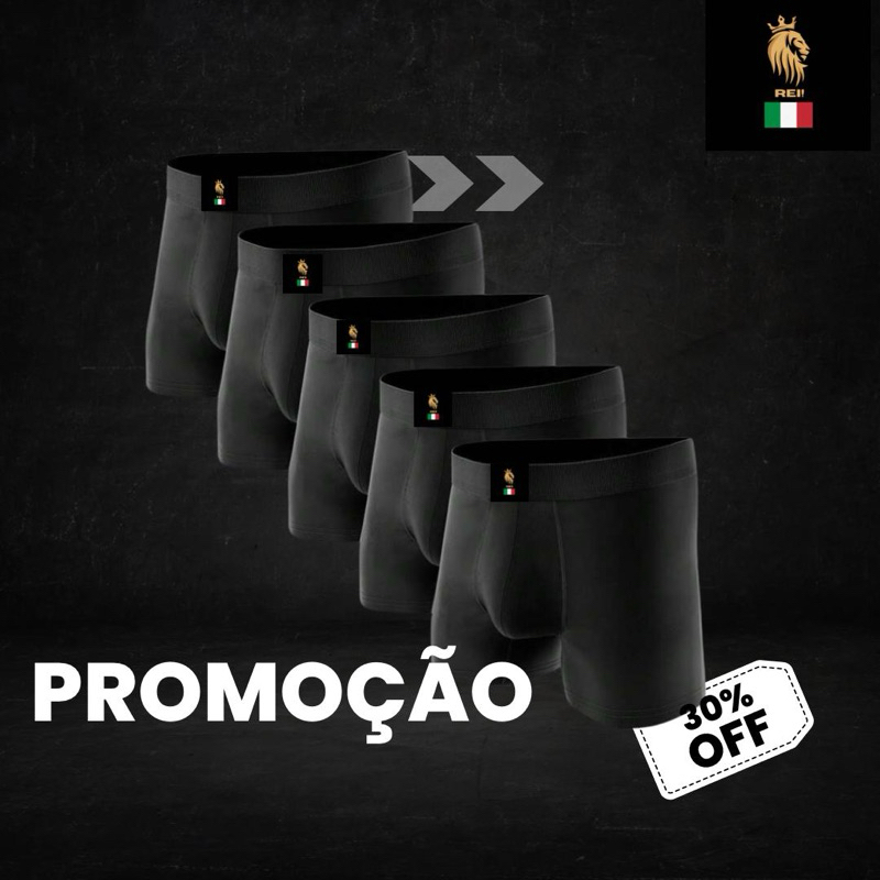 Kit 10 Cuecas Boxer Box Microfibra Adulto em Oferta na Shopee