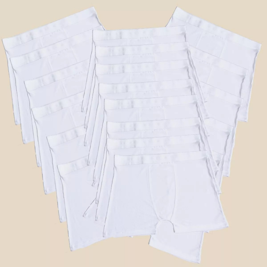 5 Cuecas Brancas para Personalisar em Oferta na Shopee