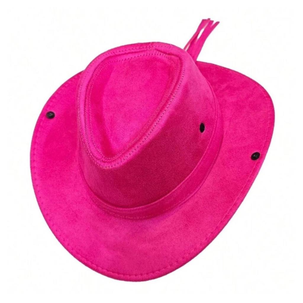 Chapéu Rodeio Feminino Pink Cowboy Country Americano Masculino Feminino Festa Rodeio Barretos