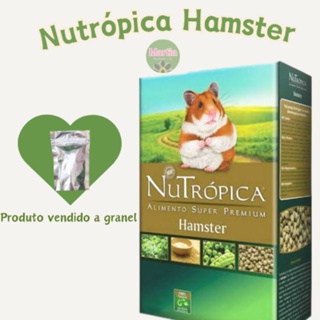 Ração Extrusada Nutrópica Hamster a granel- 30g ou 100g em Oferta na Shopee