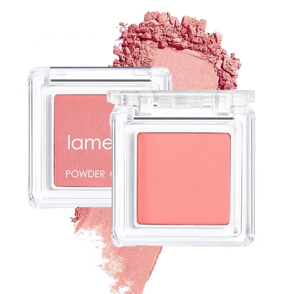 Blush High Pigmented Pó Pigmentado Compacto , Fácil Aplicação Paleta De Maquiagem Em Destacador De Sombra À Prova D'água