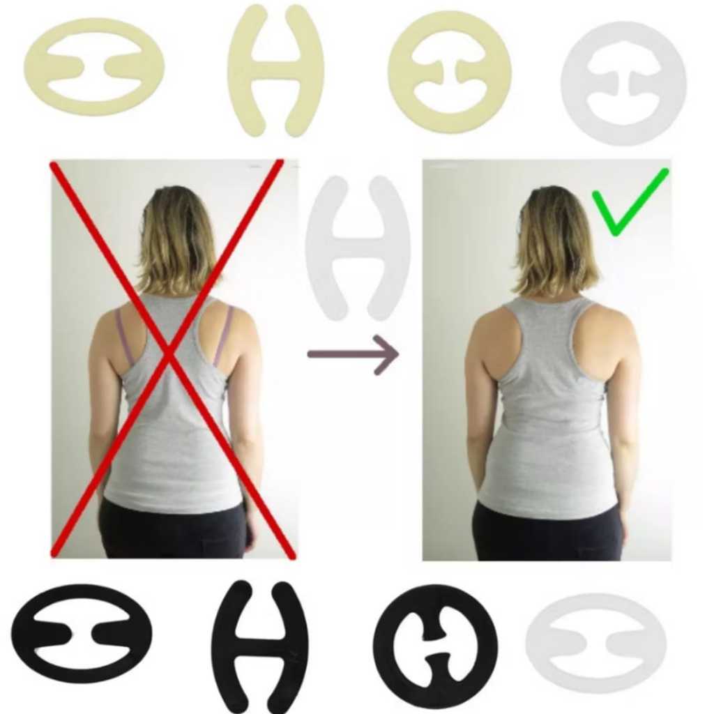 Kit 9 Unidades Clipe Para Alça de Sutiã Para Ajustar Decote em Oferta na Shopee