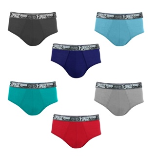 Kit 12 Cueca Infantil Slip Menino 100% Algodão Cuecas Criança em Oferta na Shopee