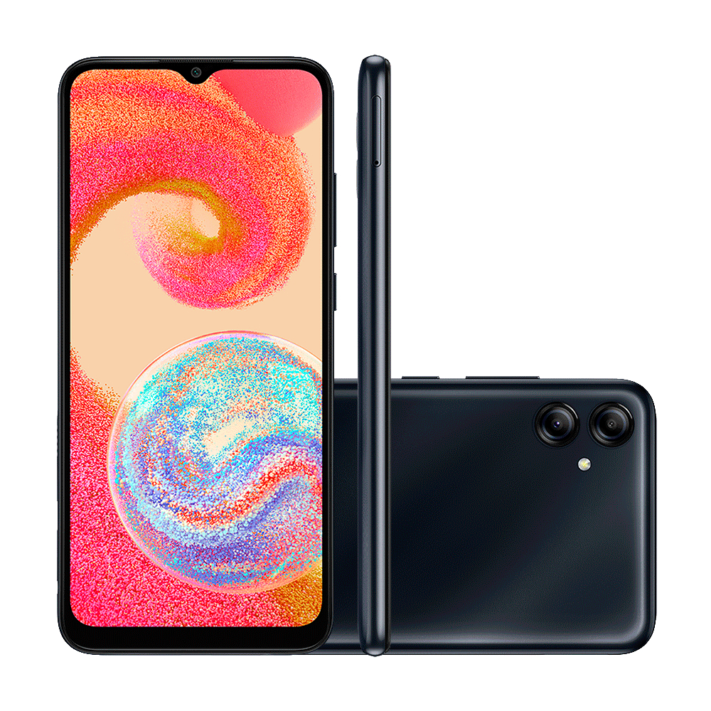 Smartphone Samsung Galaxy A04e 64GB 4G Octa-Core 3GB RAM 6,5” Câm. Dupla + Selfie 5MP - Vitrine