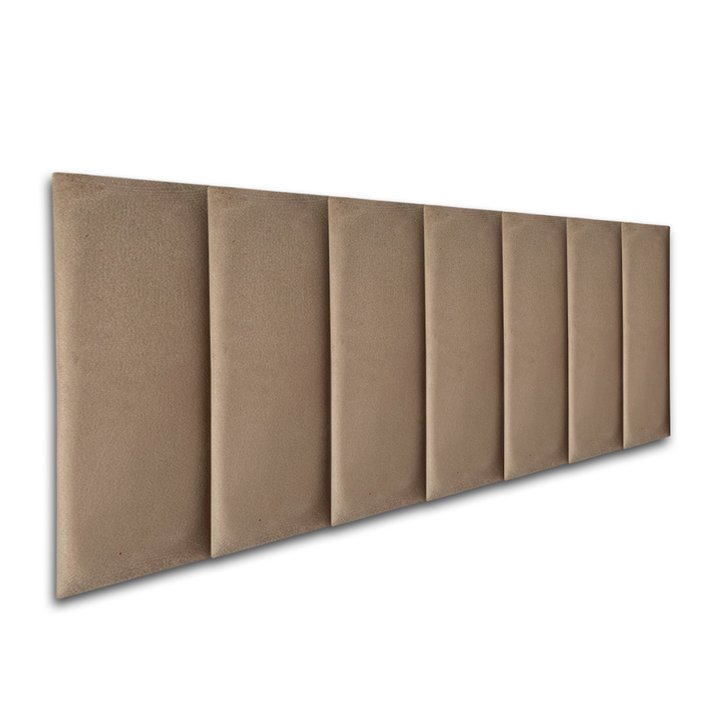 Kit Cabeceira de Cama Box Casal Estofada Modular AutoColante em Oferta na Shopee