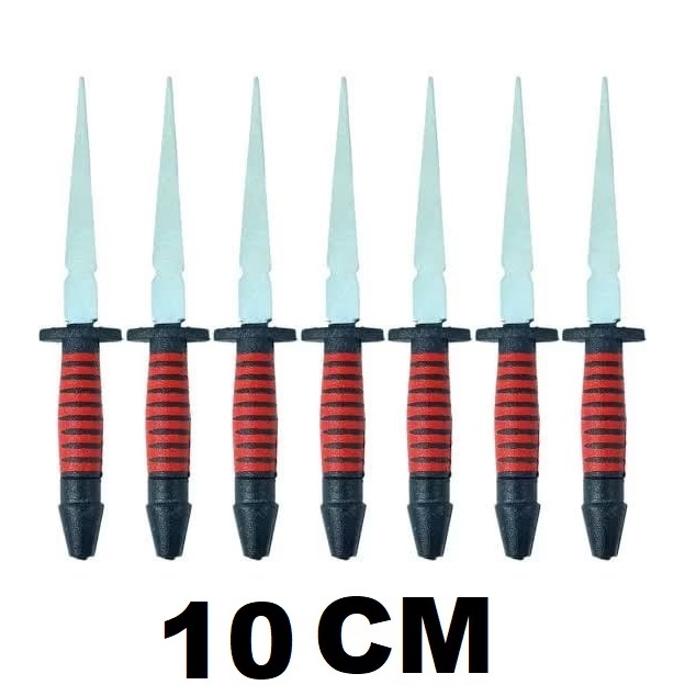 Punhal 10 cm Preto e Vermelho Assentamento de Exu e Pomba Gira fins Religioso Umbanda e Candomblé em Oferta na Shopee