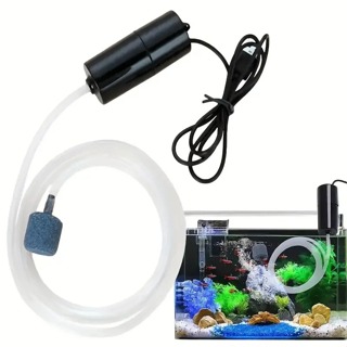 Bomba De Oxigênio/Ar Compressor Filtro USB Portátil Para Aquario De Peixes 12v Silencioso em Oferta na Shopee