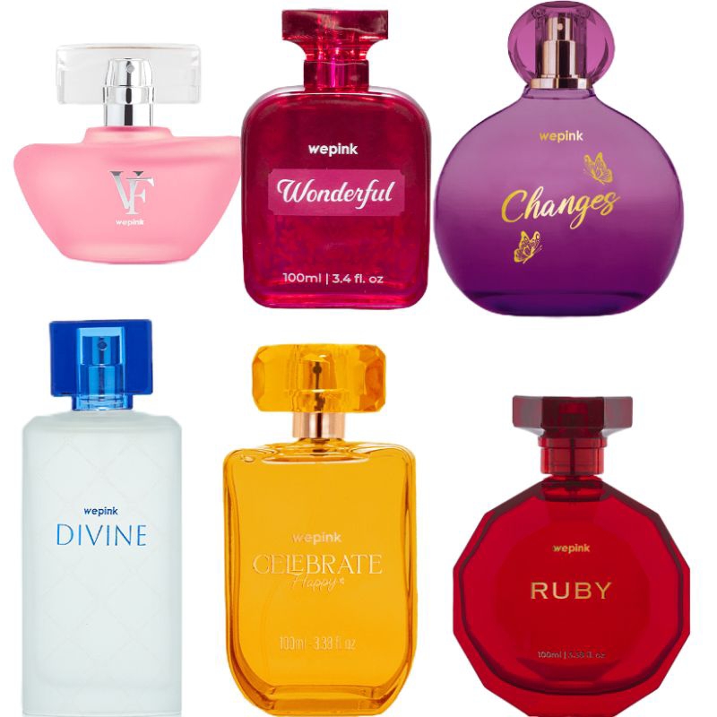 Desodorante Colônia VF Ballet/Wonderful/Changes/Divine/Celebrate Happy/Rubi Escolha sua Fragrância