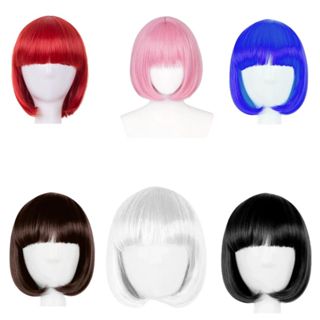 1 PERUCA CURTA PARA FESTA Balada Carnaval 2025 (Ex) em Oferta na Shopee