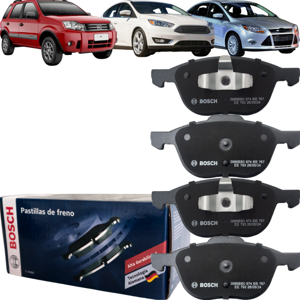 Pastilha de Freio Dianteira Original Bosch Ecosport Focus em Oferta na Shopee