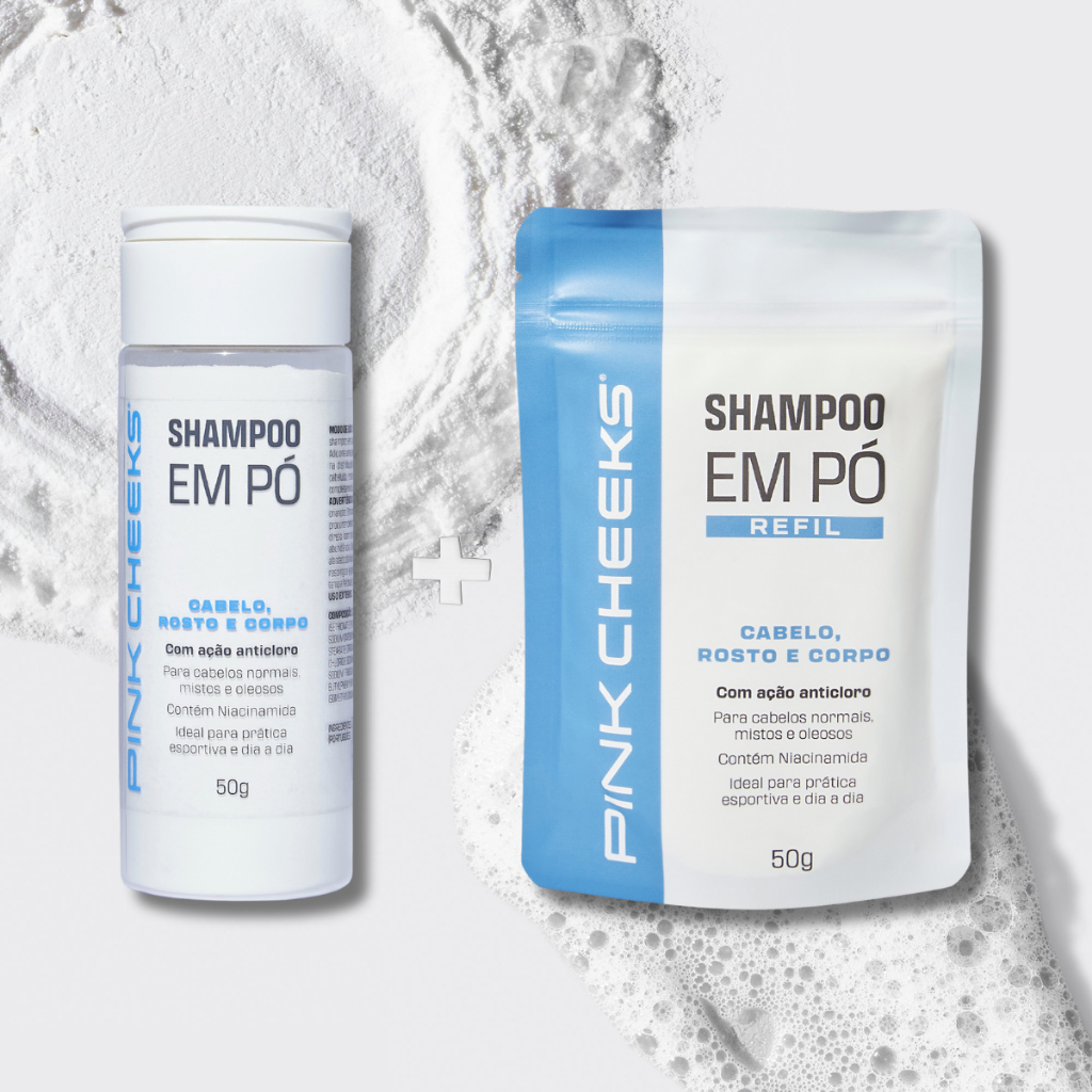 Kit Shampoo 3 em 1 + Refil PINK CHEEKS Lançamento Exclusivo em Oferta na Shopee