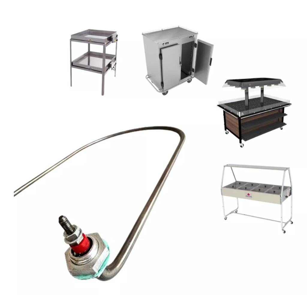 Resistencia Elétrica Restaurante Buffet Com Água 2000w 220v