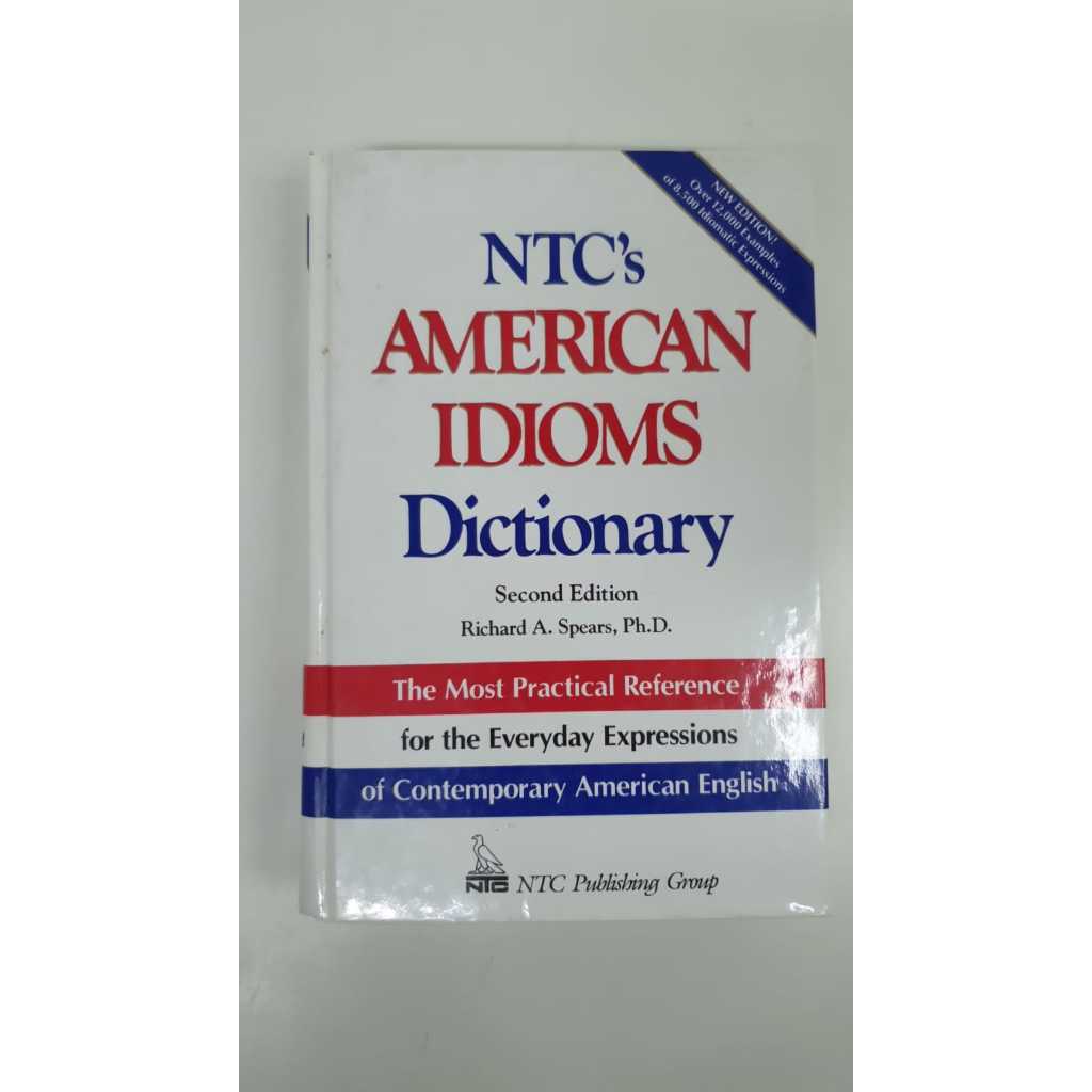 Livro NTC's American Idioms Dictionary Second Edition Richard A. Spears V6186