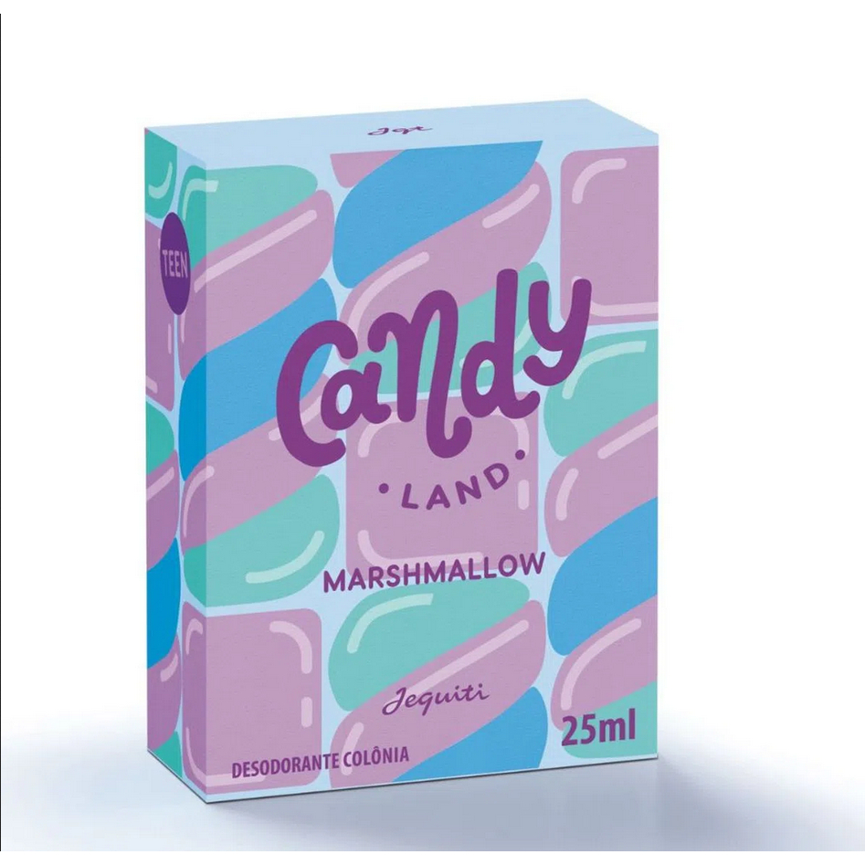 Candy Land Marshmellow Colônia Jequiti, 25 ml
