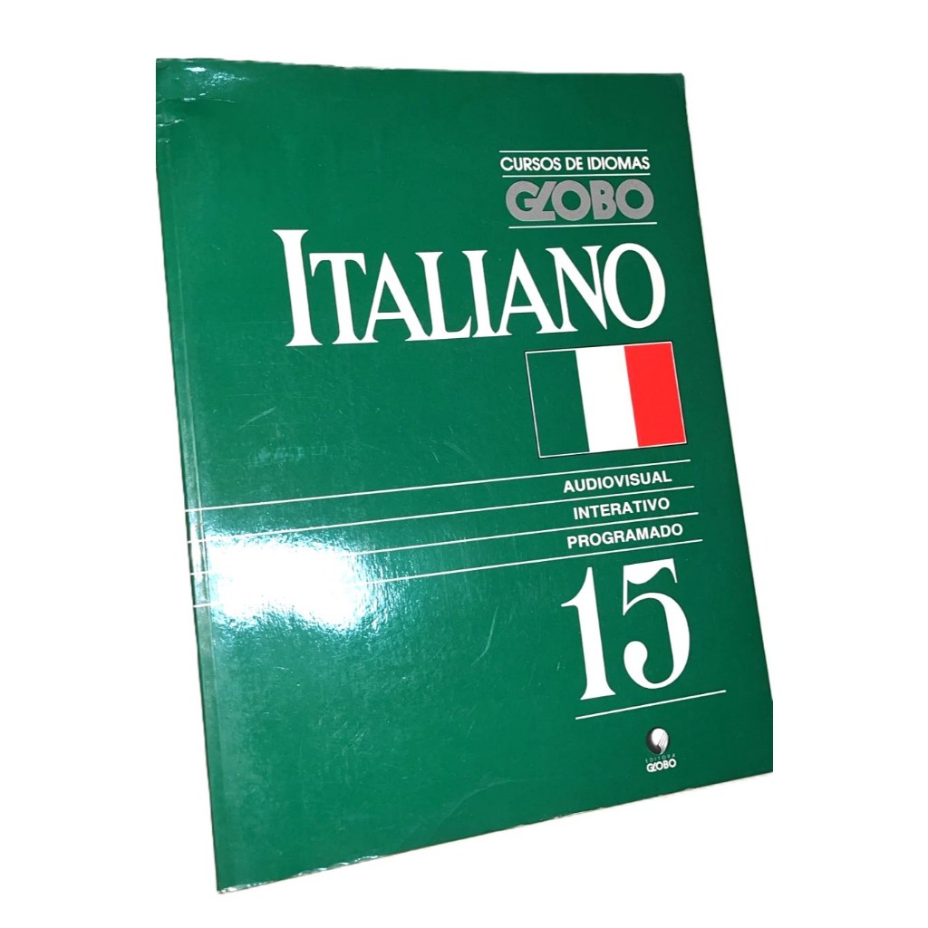 Livro 15 Curso De Idiomas Globo Italiano