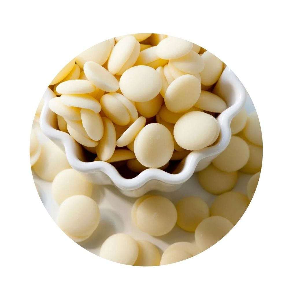 Barra de chocolate belga branco Callebaut CW2 de 100 g