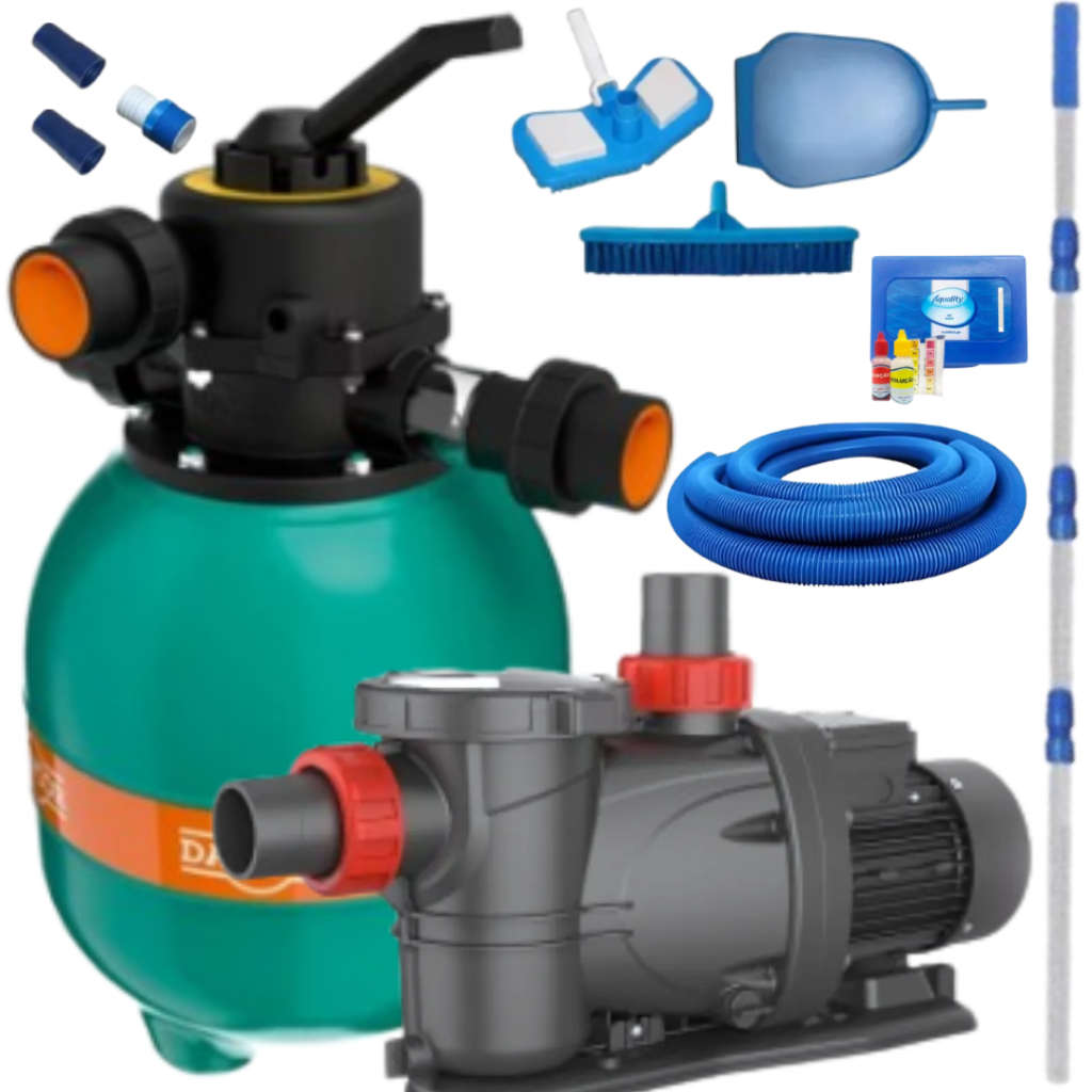 Bomba 1/4cv Lepono + Filtro Dancor Dfr-11 C/kit Completo - Home & Living