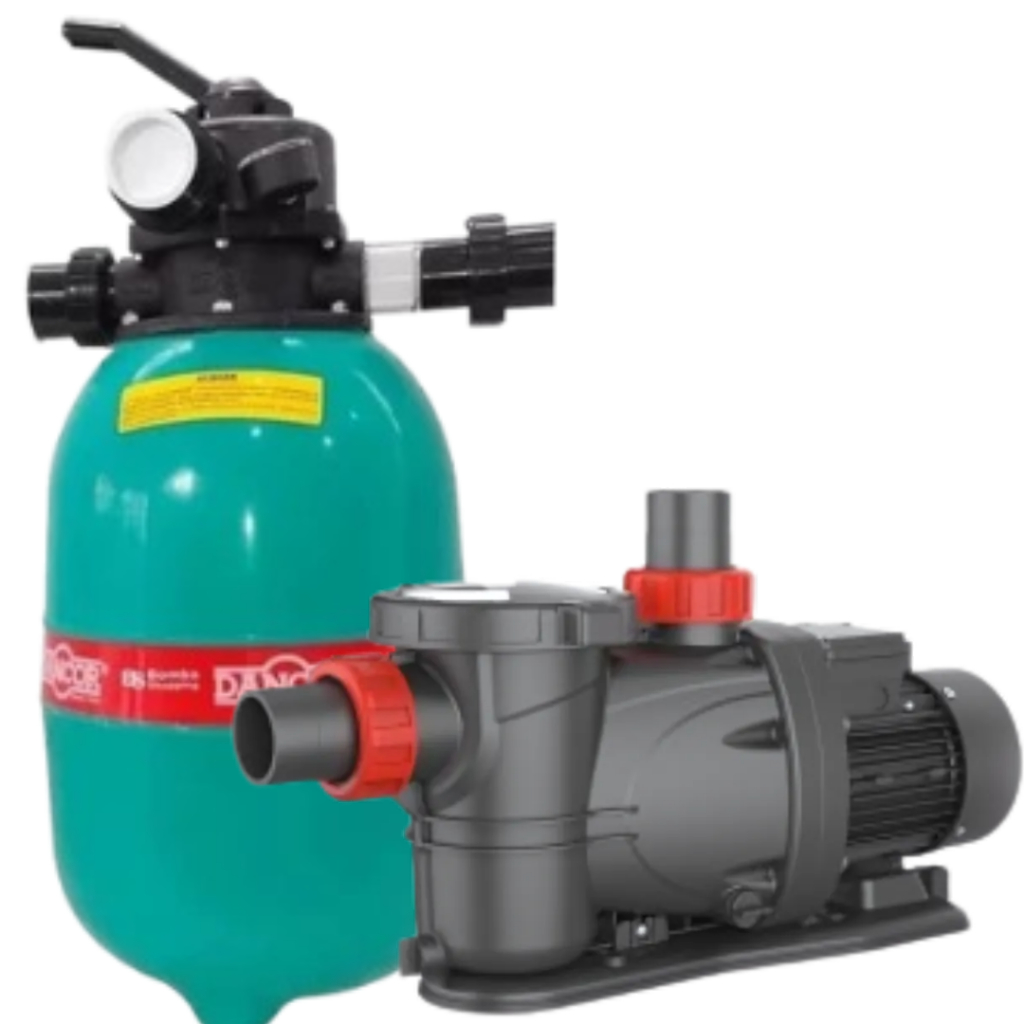 Filtro Dancor Dfr12 Com Bomba 1/3cv Lepono Para Piscinas Até 30.000L em Oferta na Shopee