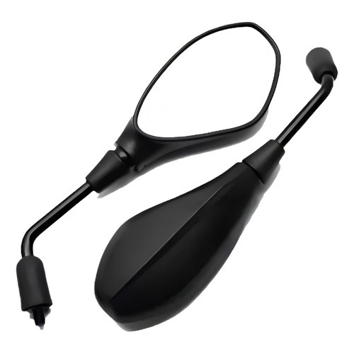 Par de Retrovisor Espelho Lateral Universal Para Moto Honda GS 650 F800 Bmw 300 450 600 Fixo Convexo Encaixe Tipo Rosca