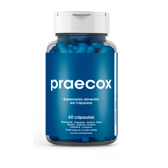 Praecox Original 60 Cápsulas - Fórmula Natural Tadala em Oferta na Shopee