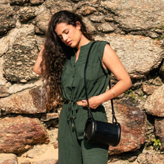 Bolsa feminina Cilindro em Oferta na Shopee