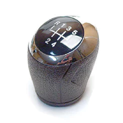 MANOPLA CAMBIO MARROM LENTE PRETA ENCAIXE COBALT ONIX PRISMA SONIC SPIN