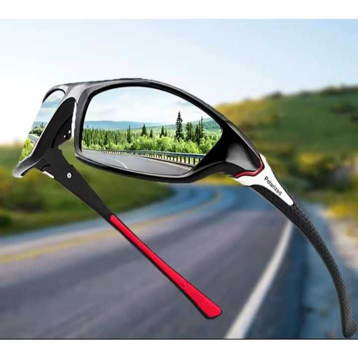 Óculos original armação reforçada para pesca dirigir camping ciclismo corrida praia Lazer esporte variados proteja seus