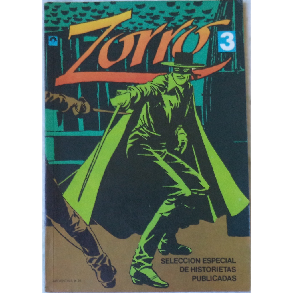 Hq Zorro N ° 3 - Seleção Especial de Histórias Publicadas - Importada em Espanhol