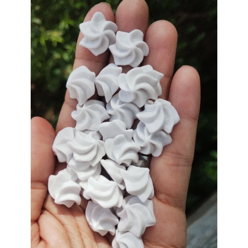 50 Apliques Suspiros de Biscuit K 418 Arte Papelaria