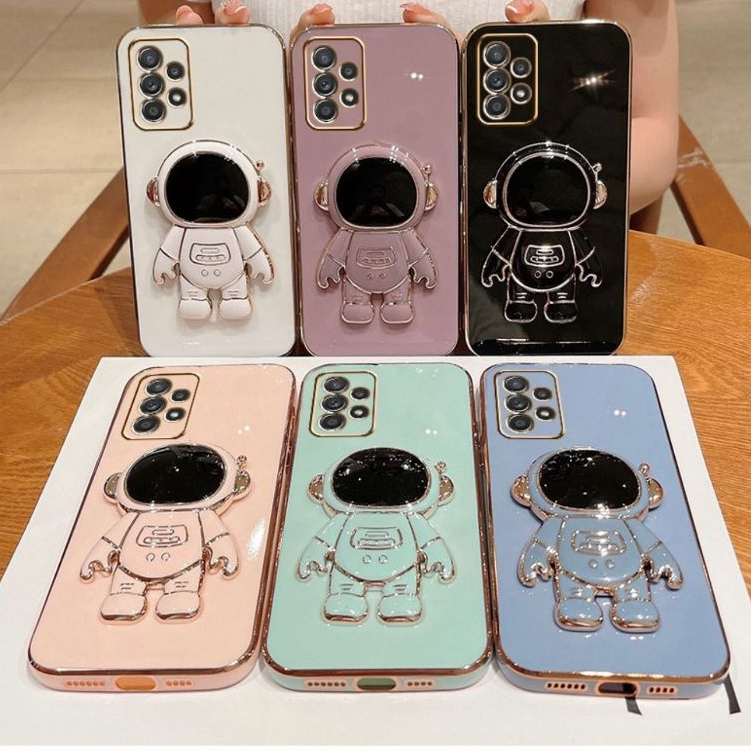 Capa Capinha Galaxy A11 A21 A31 A51 A70 A50 A30 A30S A20 A20S A10 A10S com Suporte Astronauta
