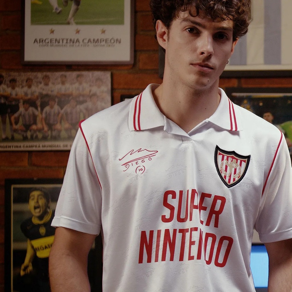 Camisa Sevilla Retrô Maradona Masculina Oficial em Oferta na Shopee