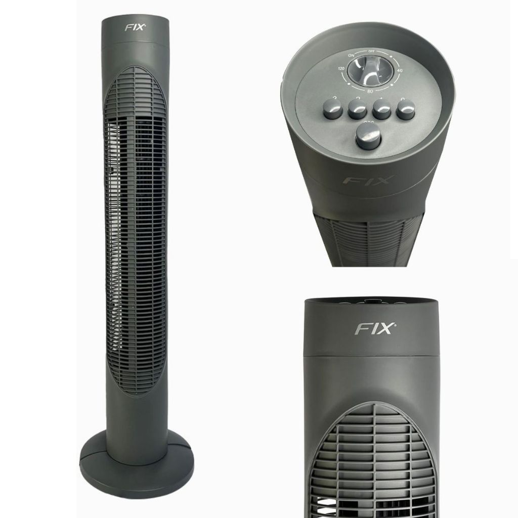 Ventilador Potente Torre Oscilante Circulador de Ar Silencioso Refresca 86cm Coluna