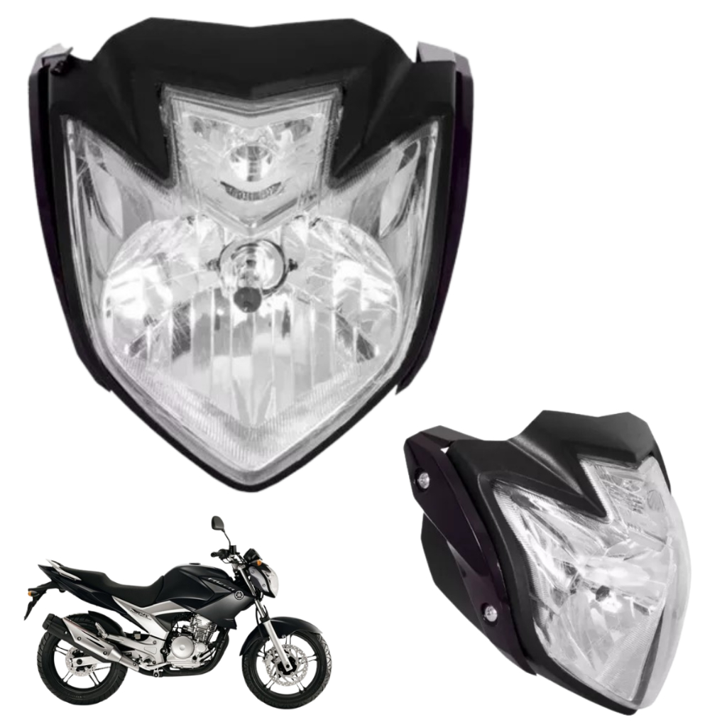 Farol Completo Para Yamaha Fazer 250 2012 Original Plasmoto em Oferta na Shopee